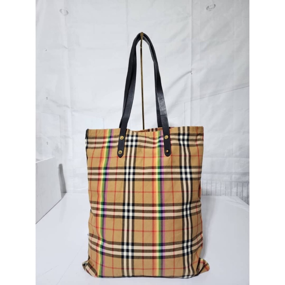 Authentic Burberry Nova Check Rainbow Tote Bag - Picture 11 of 14